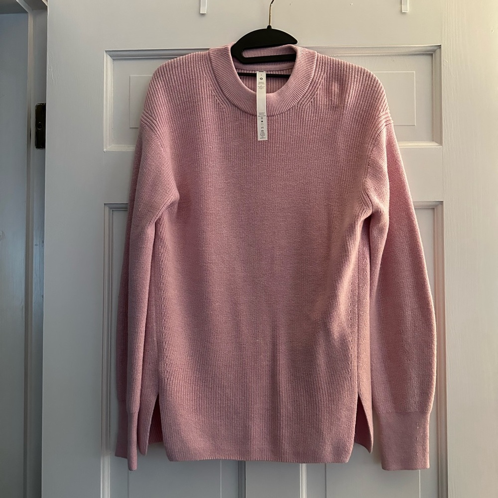 Lululemon Merino Wool-Blend Ribbed Crewneck Sweater